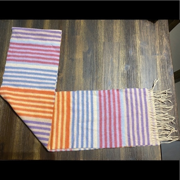 Sutton Studio Accessories - Bloomingdales Cashmere Striped Scarf